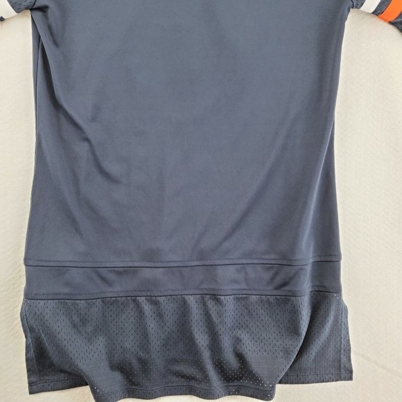 Chicago Bears Shirt Women's Laced up V-Neck Short Sleeve NFL Team Apparel Small - Picture 11 of 12